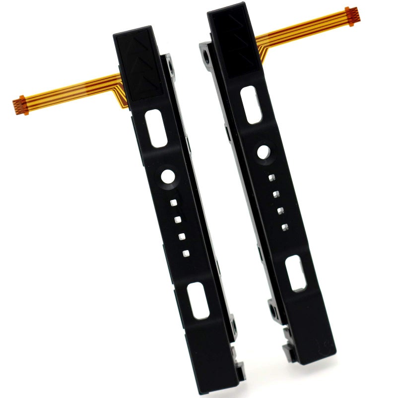 Deal4GO Left & Right Slide Rail w/Sensor Flex Cable Compatible with Nintendo Switch & Switch OLED Joycon Controller Slider Rail - Image 1